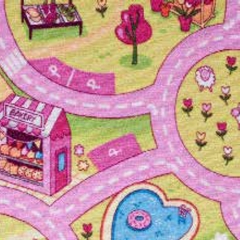 Koberec A1 PINK TOWN 8201