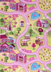 Kusový koberec PINK TOWN