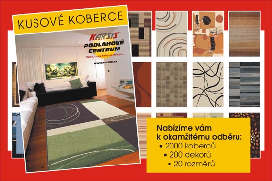 Kusové koberce