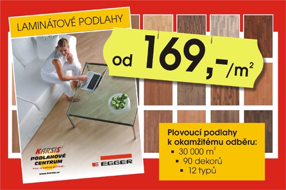 Laminátové plovoucí podlahy