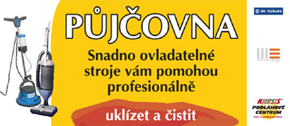Půjčovna čistících strojů